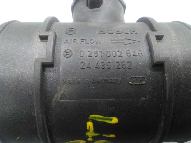 Recambio de caudalimetro para opel corsa c 1.3 16v cdti cat (z 13 dt / ln9) referencia OEM IAM 24439252 0281002549 BOSCH