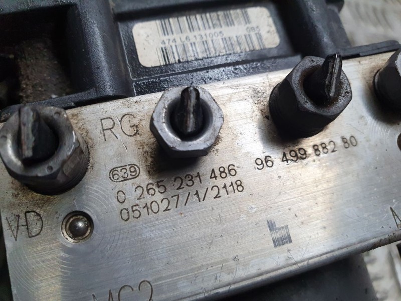 Recambio de abs para peugeot 307 berlina (s2) x-line referencia OEM IAM 9649988280 0265231486 