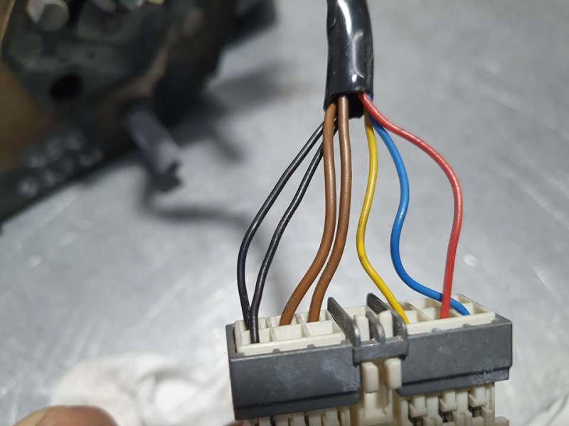 Recambio de retrovisor derecho para peugeot 406 berlina (s1/s2) st referencia OEM IAM 96413210XT  ELECTRICO 7 CABLES