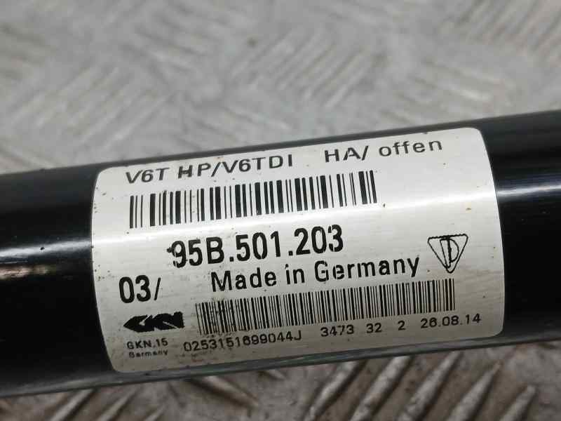 Recambio de transmision trasera derecha para porsche macan (typ ) s diesel referencia OEM IAM 95B501203 0253151699044J 