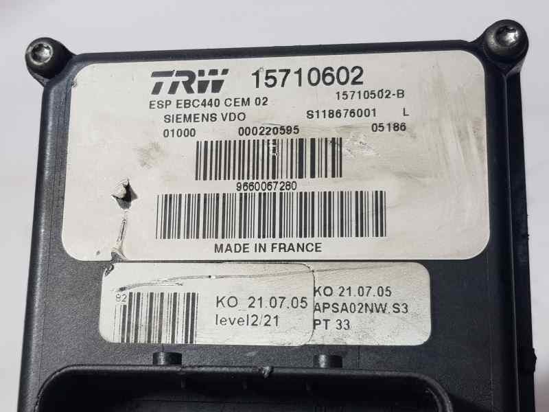 Recambio de abs para peugeot 407 sw st sport pack referencia OEM IAM 9660067280 15710602 TRW