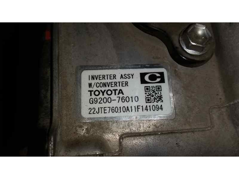 Recambio de transformador hibrido para lexus ct 200h referencia OEM IAM G920076010  INVERSOR C/ CONVERTIDOR