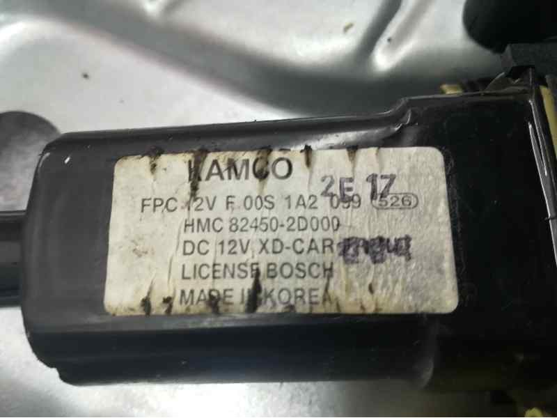 Recambio de elevalunas delantero derecho para hyundai elantra (xd) 1.6 16v cat referencia OEM IAM F00S1A2099 2 PINS ELECTRICO 82