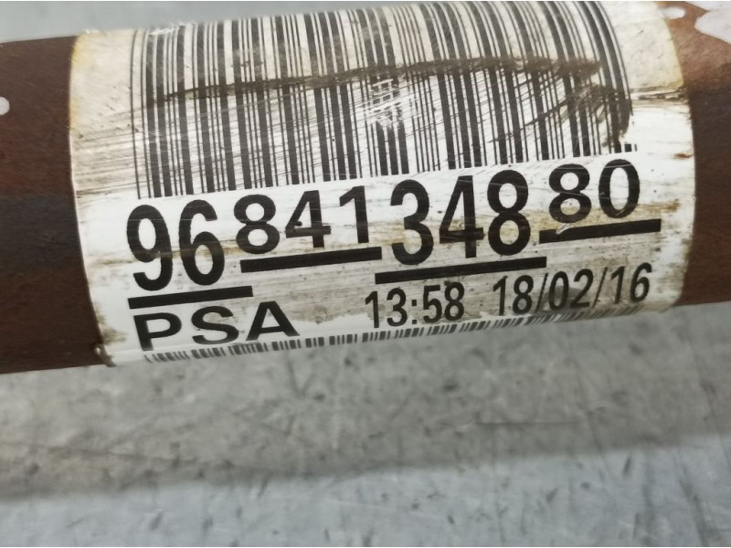 Recambio de transmision delantera derecha para citroën c4 lim. feel edition referencia OEM IAM 9684134880  