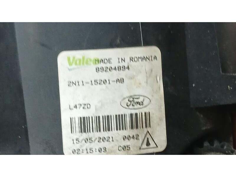 Recambio de faro antiniebla izquierdo para ford tourneo courier (c4a) trend referencia OEM IAM 2N1115201AB VALEO 89204894