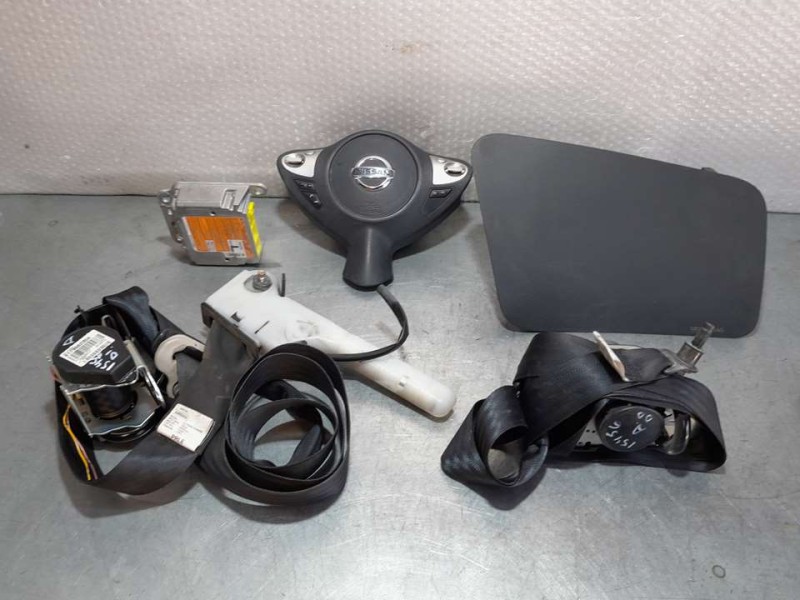 Recambio de kit airbag para nissan juke (f15) acenta referencia OEM IAM K85101KA6A C/PRETENSORES SIN SALPICADERO 