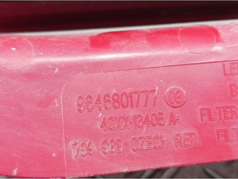 Recambio de piloto trasero izquierdo para citroën c4 coupe lx referencia OEM IAM 9646801777  