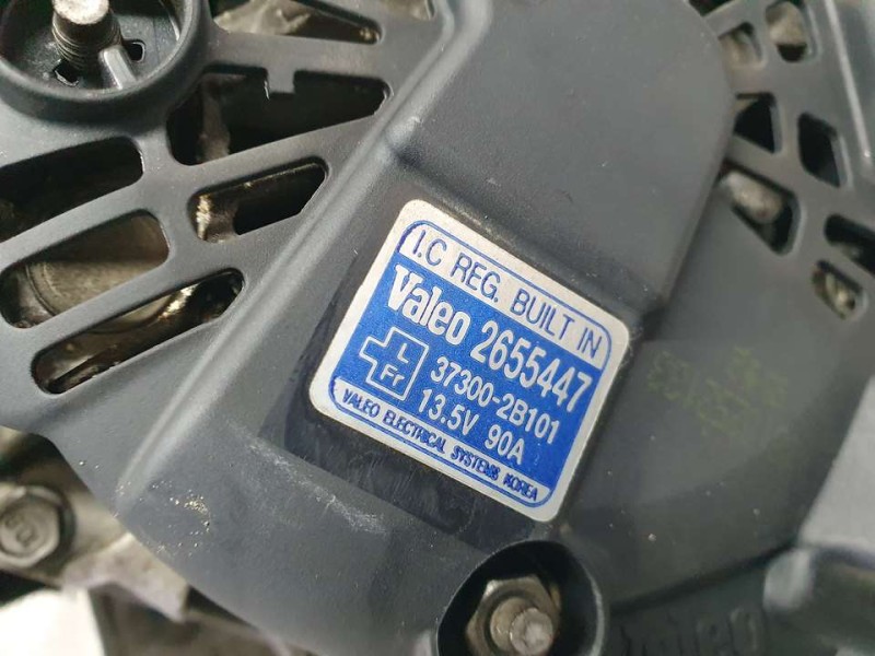 Recambio de alternador para kia cee´d active referencia OEM IAM 373002B101 2655447 VALEO