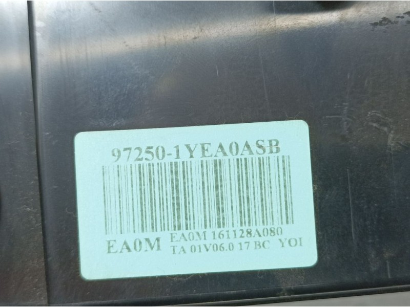 Recambio de mando climatizador para kia picanto (ja) attract referencia OEM IAM 972501YEA0ASB 161128A080 