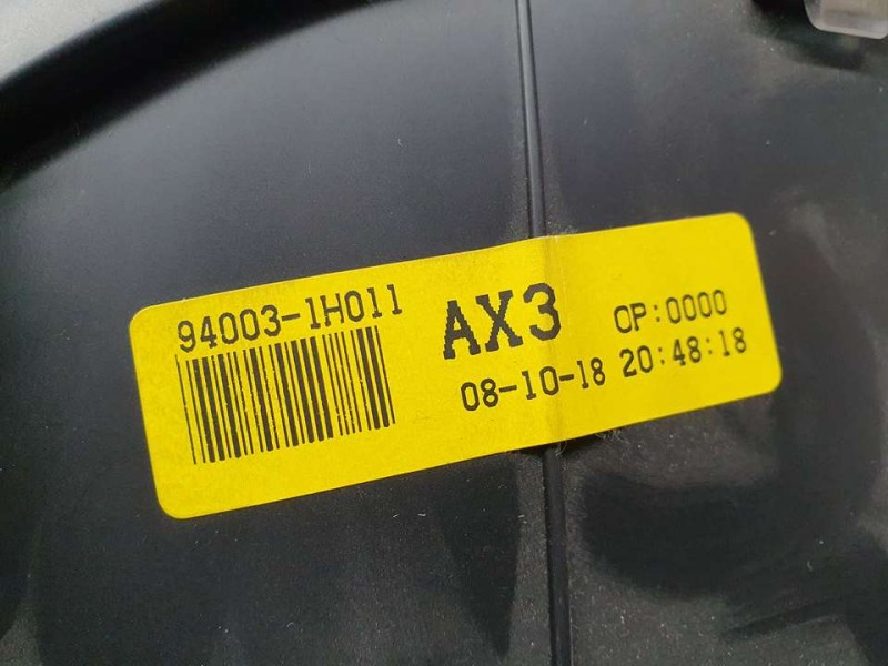 Recambio de cuadro instrumentos para kia cee´d active referencia OEM IAM 940031H011  