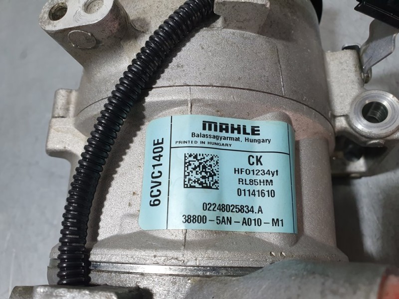 Recambio de compresor aire acondicionado para honda civic lim.5 (fk) 1.5 sport plus referencia OEM IAM 388005ANA010M1 HF01234YF 