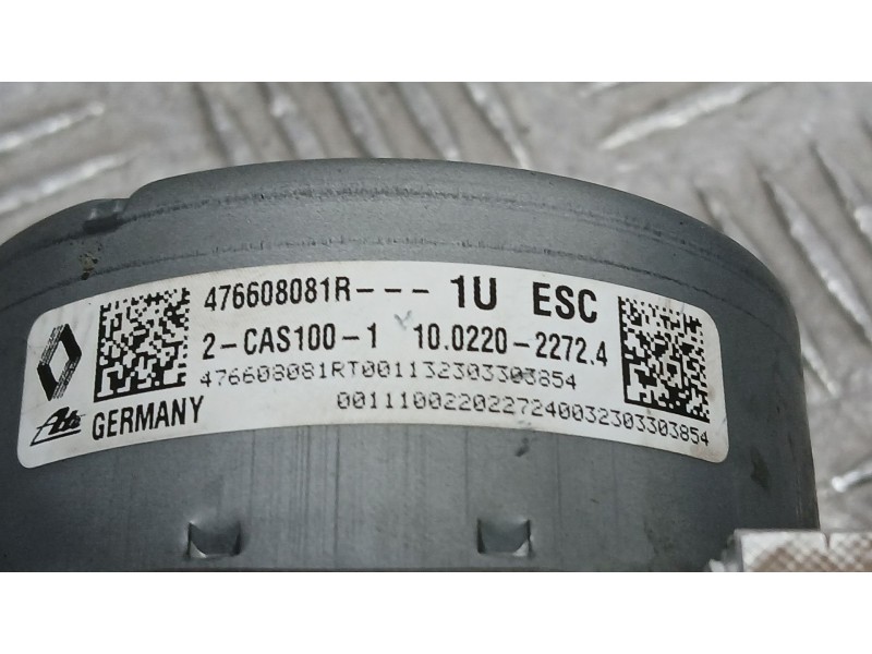 Recambio de abs para renault express furgoneta/monovolumen 1.5 blue dci 95 (f6ab) referencia OEM IAM 476608081R ATE 10022022724