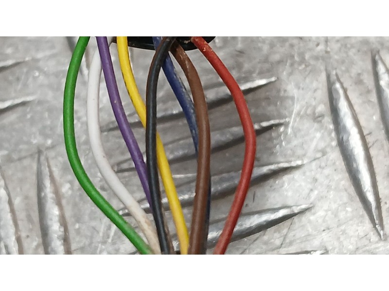 Recambio de retrovisor izquierdo para seat ibiza v (kj1, kjg) 1.0 tsi referencia OEM IAM 6F1857507AC ELECTRICO 8 CABLES ROZADO 