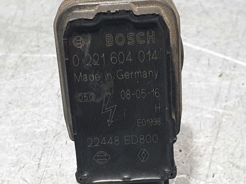 Recambio de bobina encendido para nissan qashqai (j10) tekna referencia OEM IAM 22448ED800 0221604014 BOSCH