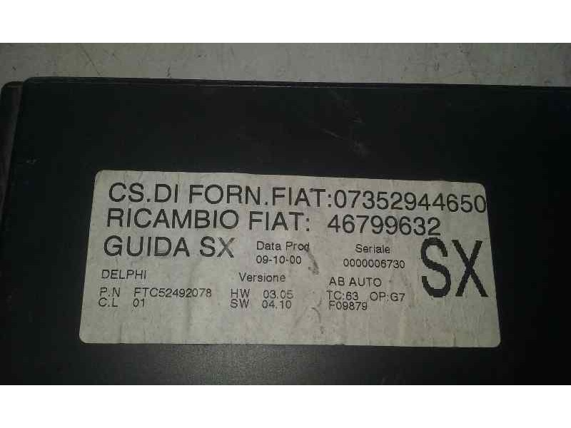 Recambio de mando calefaccion / aire acondicionado para alfa romeo 147 (190) 1.6 t.spark distinctive referencia OEM IAM 07352944