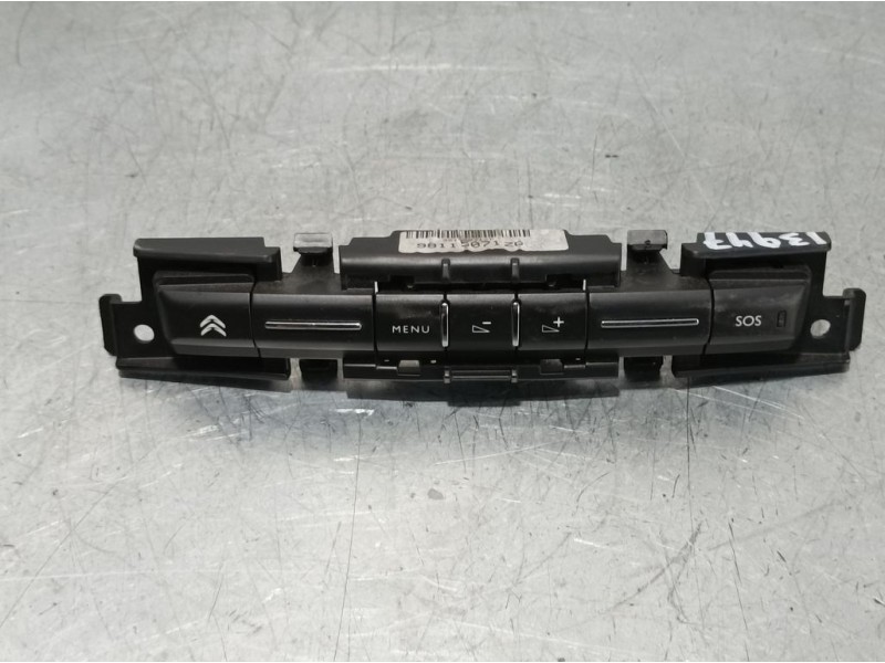 Recambio de mando multifuncion para citroën c3 feel edition referencia OEM IAM   BOTON SOS BOTON MENU
