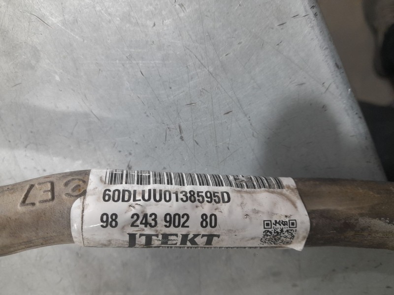 Recambio de cremallera direccion para citroën berlingo furgoneta/monovolumen (k9) 1.5 bluehdi 100 referencia OEM IAM 9824390280 