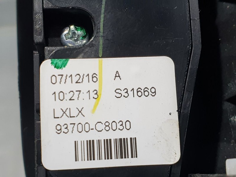 Recambio de mando multifuncion para hyundai i20 active trend referencia OEM IAM 93700C8030  MODULO AIRBAG ACOMPAÑANTES