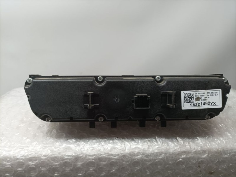 Recambio de mando climatizador para opel crossland x selective referencia OEM IAM 98221492YX 28627062 
