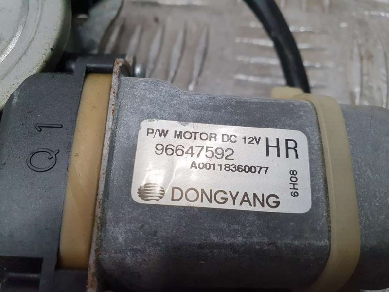 Recambio de elevalunas trasero derecho para chevrolet epica lt referencia OEM IAM 96647592  ELECTRICO 2 PINES