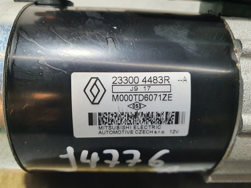 Recambio de motor arranque para nissan qashqai (j11) acenta referencia OEM IAM 233004483R M000TD6071ZE MITSUBISHI