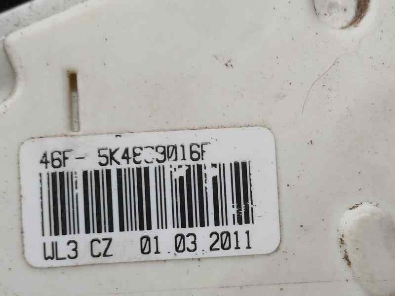 Recambio de cerradura puerta trasera derecha para volkswagen polo (6r1) avance referencia OEM IAM 5K4839016F  ELECTRICA