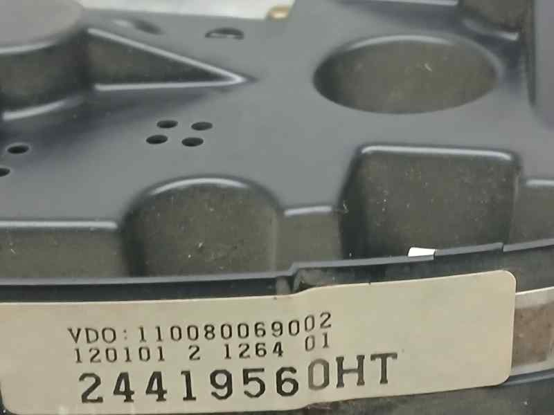 Recambio de cuadro instrumentos para opel zafira a club referencia OEM IAM 24419560HT 110080069002 VDO