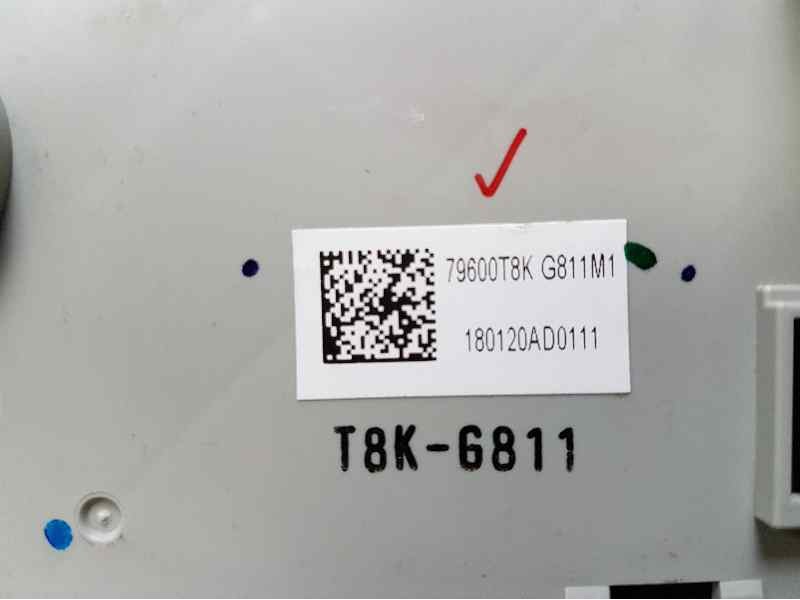 Recambio de mando climatizador para honda hr-v (..) comfort referencia OEM IAM 79600T8KG811M1 180120AD0111 