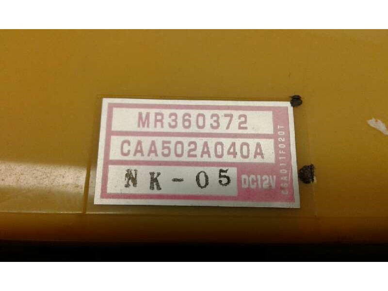 Recambio de mando climatizador para mitsubishi galant berlina (ea0) 2.4 gdi cat referencia OEM IAM MR360372 MR360372 