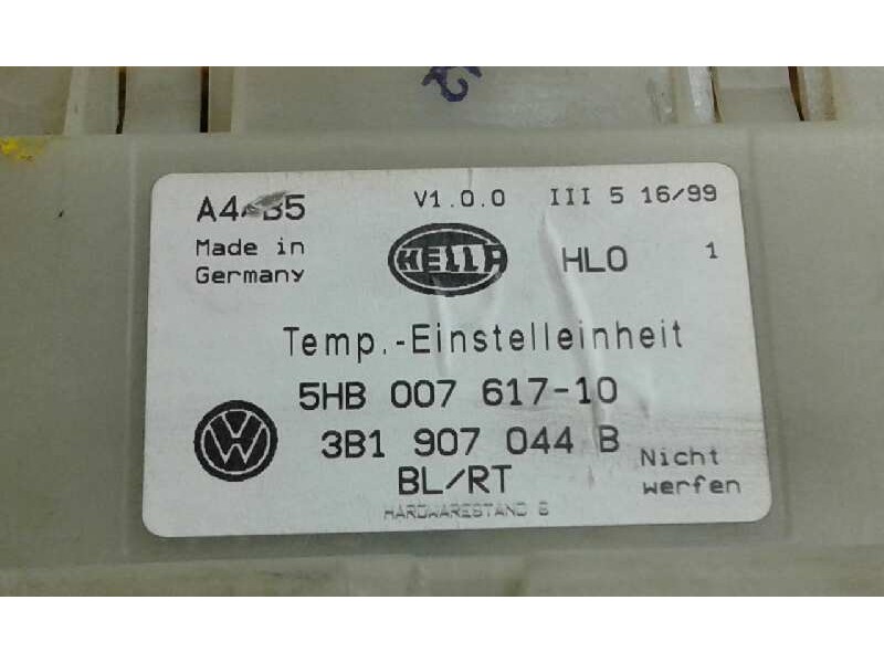 Recambio de mando climatizador para volkswagen golf iv berlina (1j1) 1.9 tdi referencia OEM IAM 5HB00761710 1000002677391 3B1907