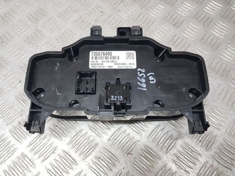 Recambio de mando climatizador para fiat 500 (312_) 1.2 (312axa1a) referencia OEM IAM 735576405  