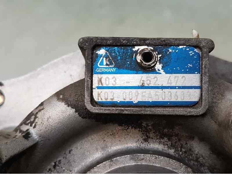 Recambio de turbocompresor para citroën berlingo 2.0 hdi cat (rhy / dw10td) referencia OEM IAM K03452472 K03009FA5036832 KKK