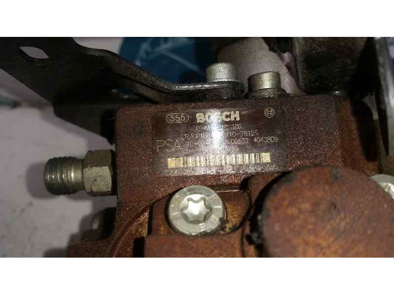 Recambio de bomba alta presion para peugeot 308 1.6 hdi fap referencia OEM IAM 0445010102 9683703780 BOSCH