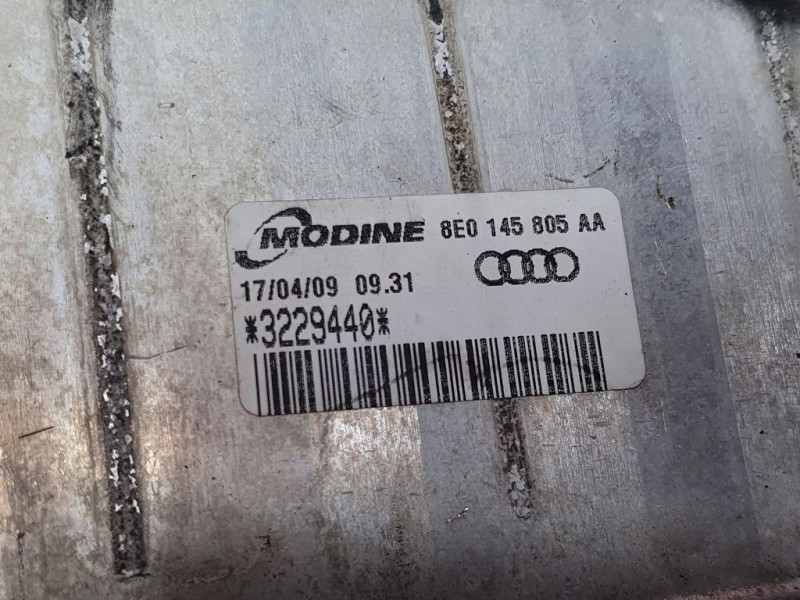 Recambio de intercooler para seat exeo berlina (3r2) style referencia OEM IAM 038906051D 8E0145805AA MODINE