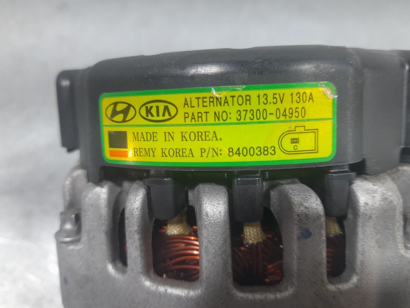 Recambio de alternador para kia stonic (yb) 1.0 t-gdi referencia OEM IAM 3730004950  8400383