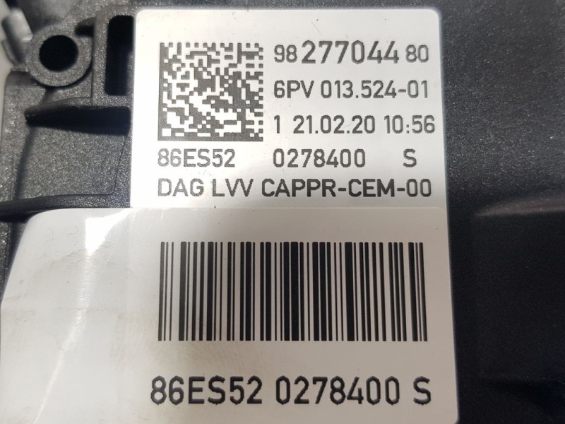 Recambio de potenciometro pedal para opel corsa f edition referencia OEM IAM 9827704480 86ES520278400 