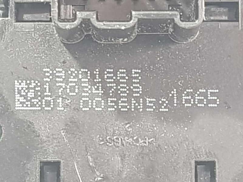 Recambio de mando luces para opel corsa f edition referencia OEM IAM 39201665  