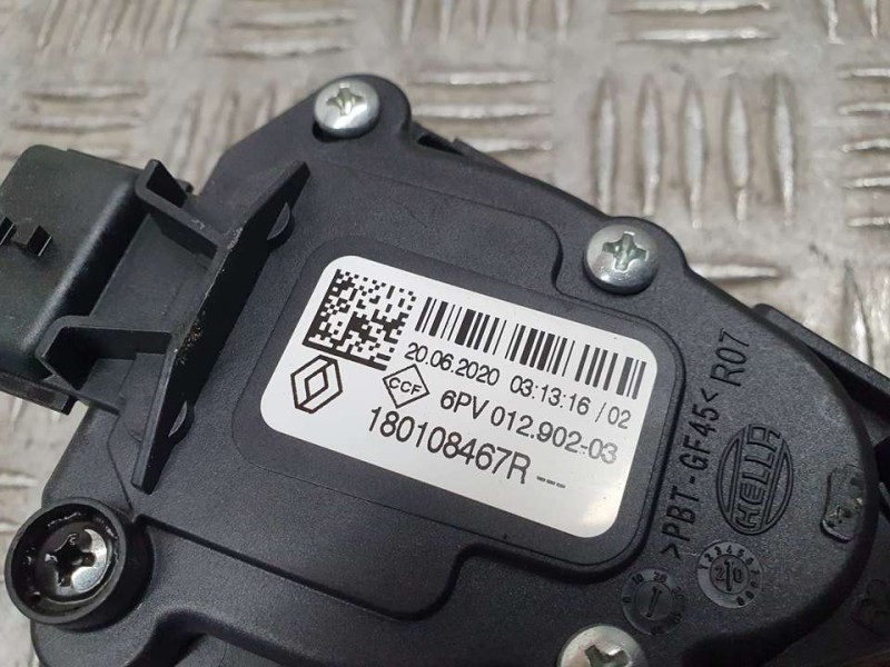 Recambio de potenciometro pedal para renault clio v zen referencia OEM IAM 180108467R 6PV01290203 