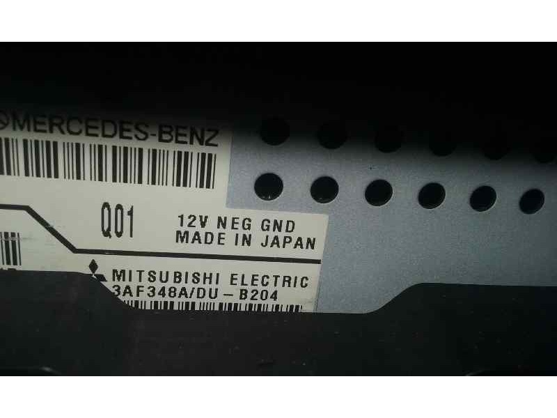 Recambio de pantalla multifuncion para mercedes-benz clase c (w204) berlina c 220 cdi (204.008) referencia OEM IAM 3AF348ADUB204
