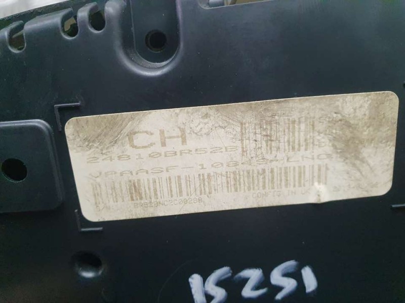 Recambio de cuadro instrumentos para nissan qashqai (j10) acenta referencia OEM IAM 24810BR52B VPAASF10849LNC 