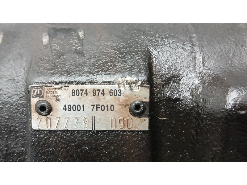 Recambio de caja direccion para nissan terrano/terrano.ii (r20) tdi 4wd referencia OEM IAM 490017F010 ZF 8074974603