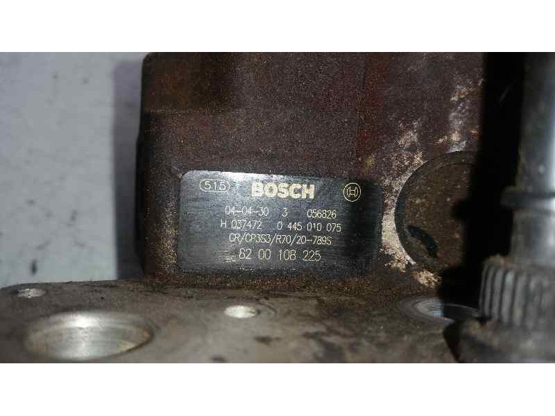 Recambio de bomba alta presion para renault megane ii berlina 5p 1.9 dci diesel referencia OEM IAM 0445010075  BOSCH