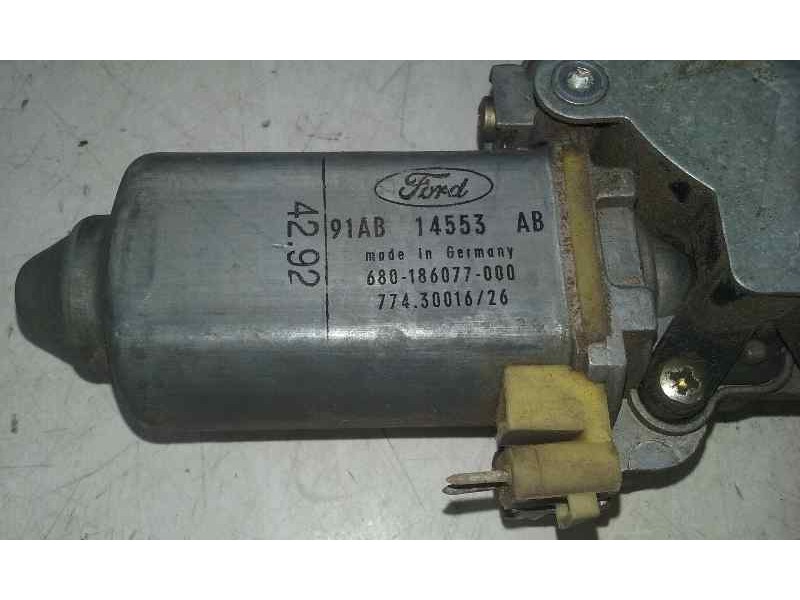 Recambio de elevalunas delantero derecho para ford escort berlina/turnier galaxie lim. referencia OEM IAM  2 PINS ELECTRICO