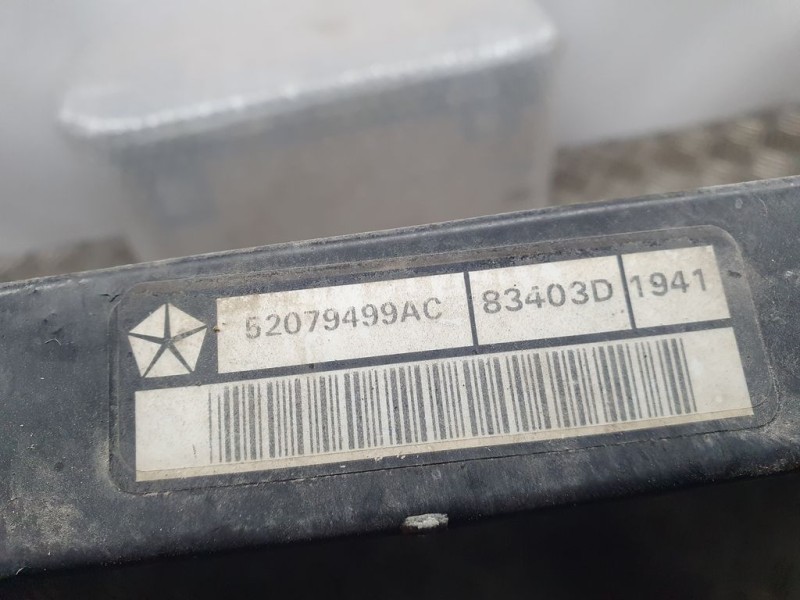 Recambio de intercooler para jeep gr.cherokee (wj/wg) 3.1 td laredo referencia OEM IAM 52079499AC 83403D 