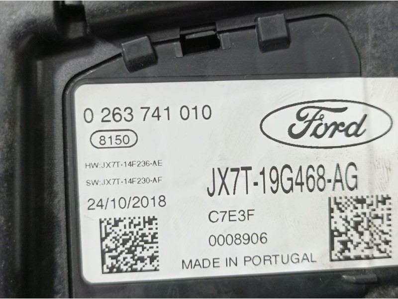Recambio de pantalla multifuncion para ford focus st-line referencia OEM IAM JX7T19G468AG 0263741010 