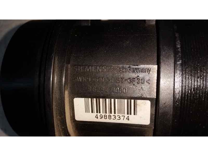 Recambio de caudalimetro para peugeot 307 break / sw (s1) sw pack referencia OEM IAM 5WK9621 9629471080 SIEMENS