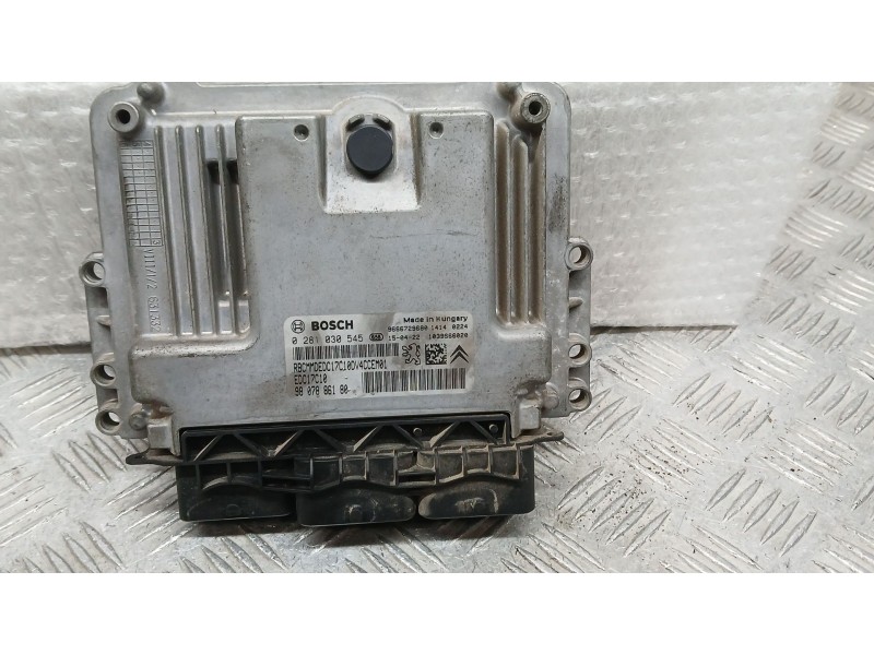 Recambio de centralita motor uce para peugeot 208 i (ca_, cc_) 1.4 hdi referencia OEM IAM 9807886180 BOSCH 0281030545