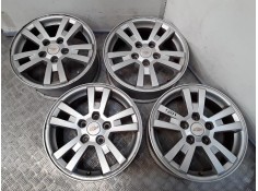 JUEGO LLANTAS ALUMINIO 6.5X16 5 TORN ET41 ALUMINIO ROZADAS