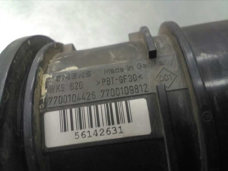 Recambio de caudalimetro para renault laguna (b56) 1.9 dci diesel cat referencia OEM IAM H7700104426 5WK9620 SIEMENS