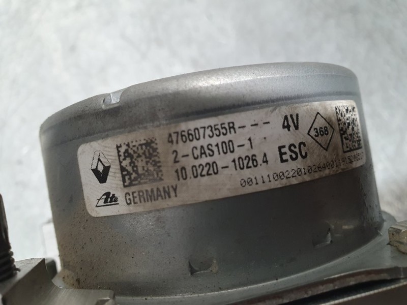 Recambio de abs para renault megane iv berlina 5p life referencia OEM IAM 476607355R 10022010264 ATE